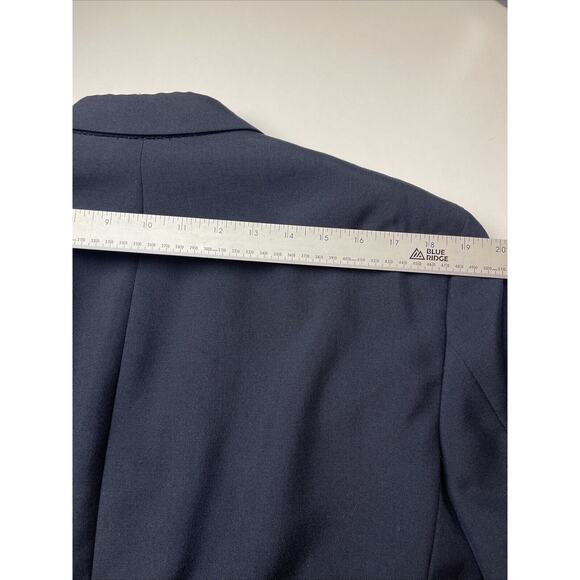 Tom James-Navy Blue Blazer-45R - Picture 7 of 10